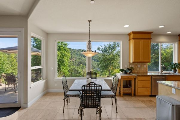 Dining room, Interior, Kitchen, Pendant Lights, Recessed Lighting