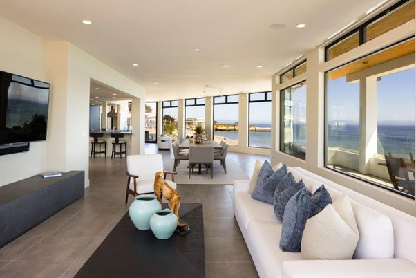 Dining room, Interior, Living room, Recessed Lighting, Water