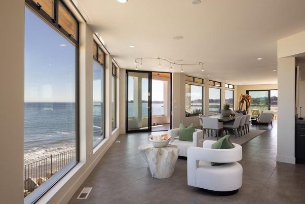 Dining room, Interior, Living room, Recessed Lighting, Water