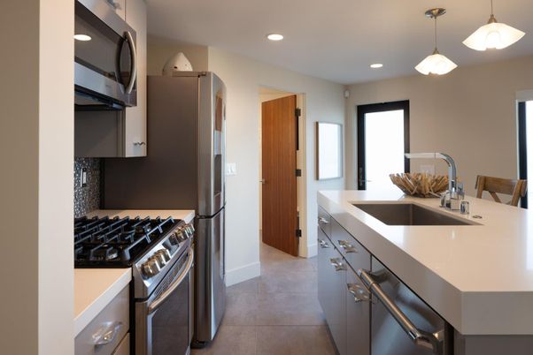Interior, Kitchen, Pendant Lights, Recessed Lighting