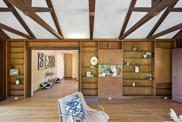Interior, Wooden Beams, Wood Texture Flooring, Wooden Walls