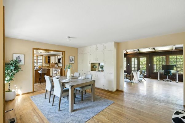 Dining room, Interior, Kitchen, Wood Texture Flooring