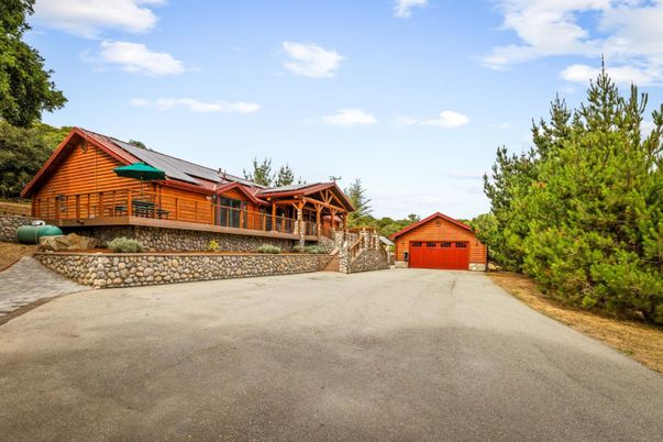 Backyard, Detached Garage, Exterior, Solar Panels