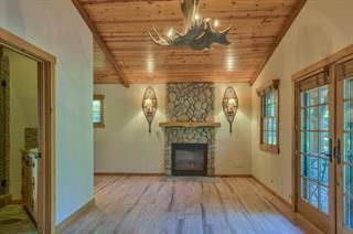 Fireplace, Interior, Wooden Ceilings, Wood Texture Flooring