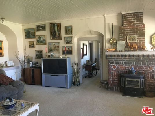 Fireplace, Interior, Stone Walls