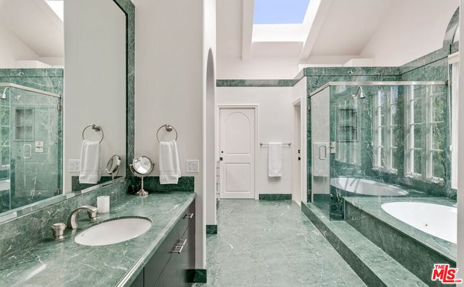 Bathroom, Dual Sink Vanities, Glass Shower, Interior