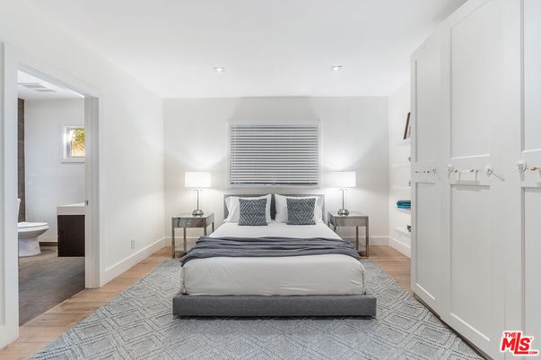 Bathroom, Bedroom, Interior, Recessed Lighting, Wood Texture Flooring
