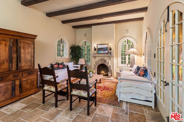 Dining room, Fireplace, Interior, Living room, Wooden Beams