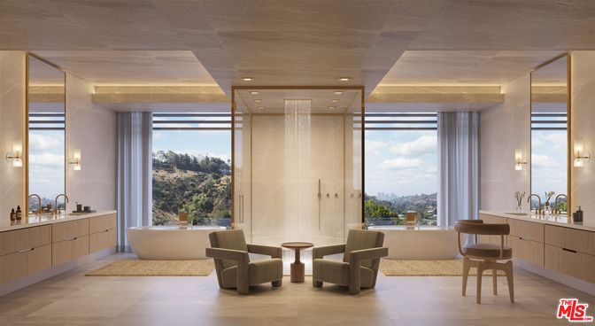Bathroom, Free Standing Baths, Interior, Recessed Lighting