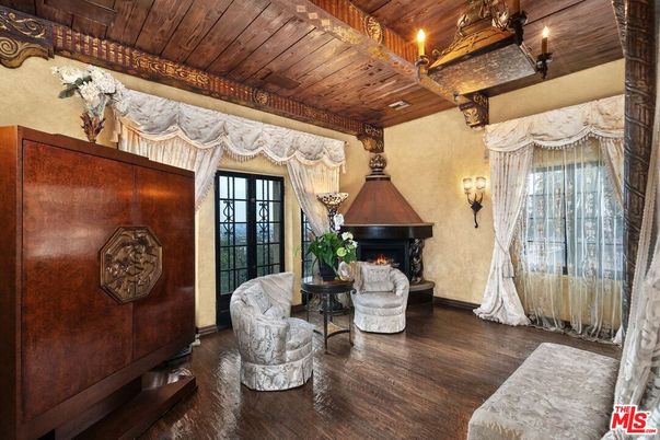 Fireplace, Interior, Wooden Beams, Wooden Ceilings, Wood Texture Flooring