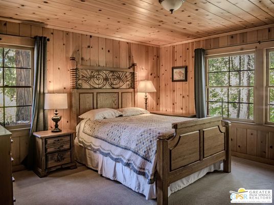 Bedroom, Interior, Wooden Ceilings, Wooden Walls