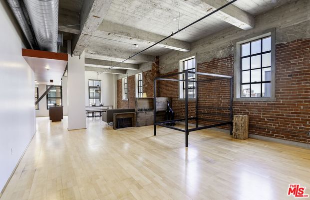 Interior, Stone Walls, Wood Texture Flooring