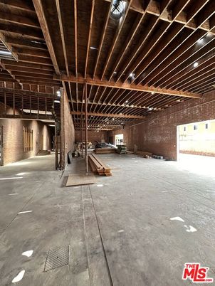 Interior, Stone Walls, Wooden Beams
