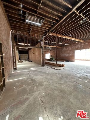 Interior, Stone Walls, Wooden Beams