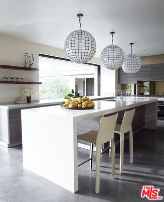 Interior, Kitchen, Pendant Lights, Stainless Steel Appliances