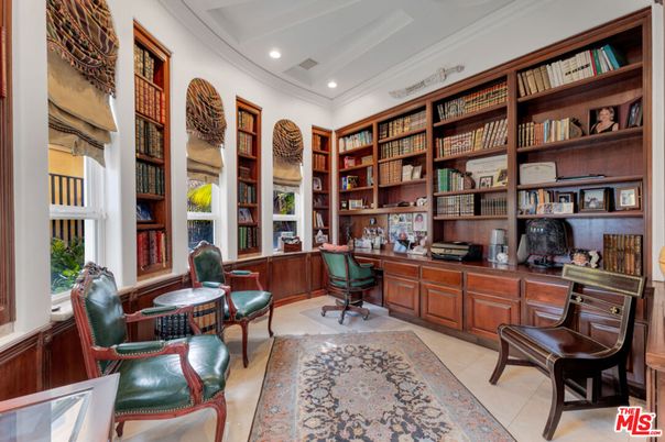 Home Office, Interior, Recessed Lighting
