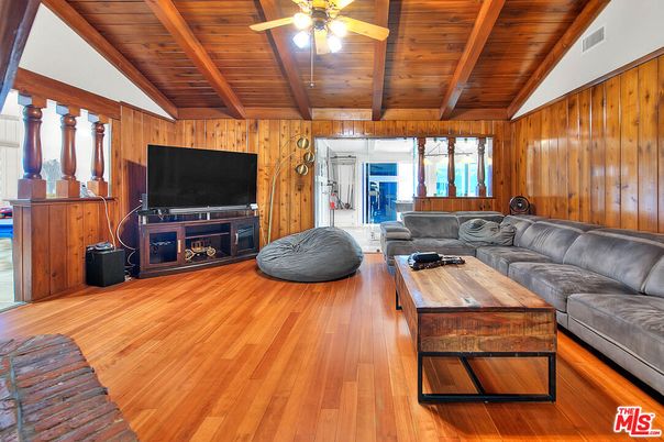 Interior, Living room, Wooden Beams, Wooden Ceilings, Wood Texture Flooring, Wooden Walls