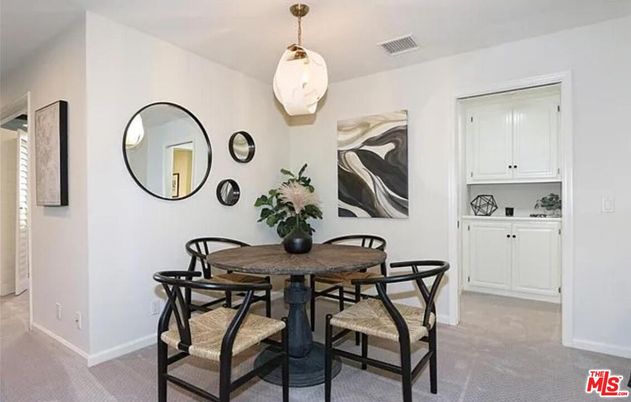 Dining room, Interior, Pendant Lights