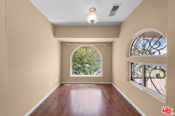 Empty room, Interior, Wood Texture Flooring