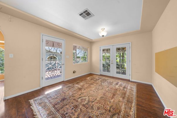 Empty room, Interior, Wood Texture Flooring