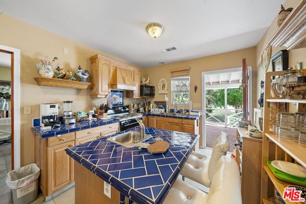 Interior, Kitchen, Tile Countertops