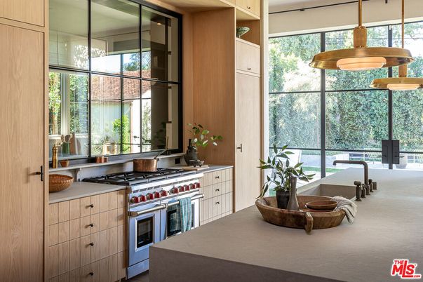 Interior, Kitchen, Pendant Lights, Stainless Steel Appliances