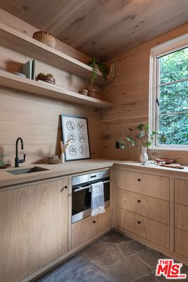 Interior, Kitchen, Wooden Ceilings, Wooden Walls
