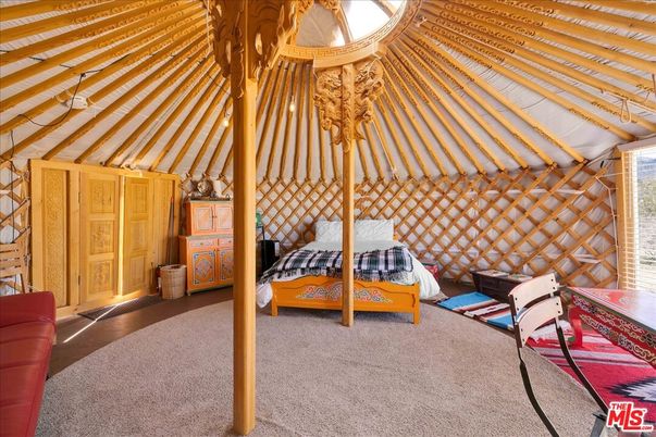 Bedroom, Interior, Wooden Beams