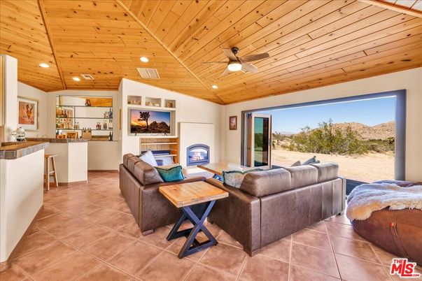 Interior, Living room, Recessed Lighting, Wooden Ceilings