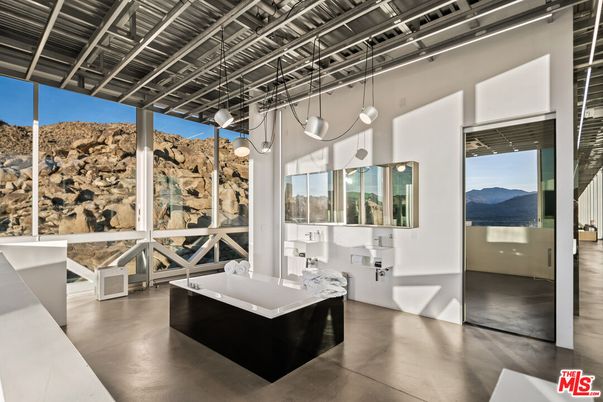 Bathroom, Free Standing Baths, Interior, Pendant Lights