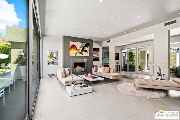 Fireplace, Interior, Living room, Recessed Lighting