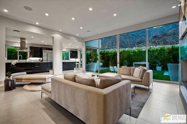 Interior, Kitchen, Living room, Recessed Lighting