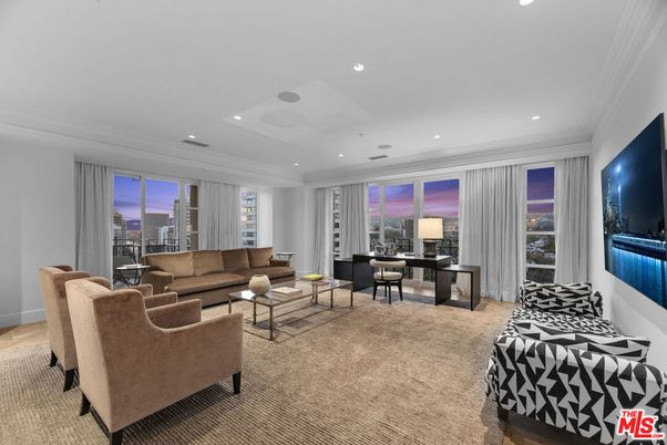 Home Office, Interior, Living room, Recessed Lighting