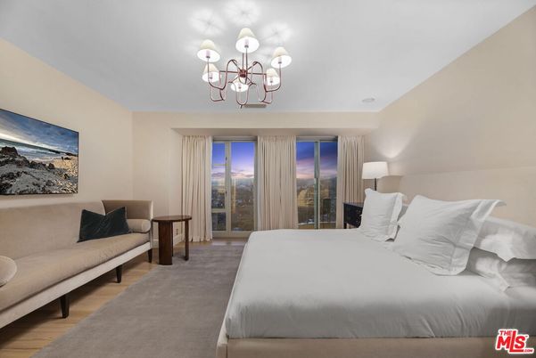 Bedroom, Chandelier, Interior, Wood Texture Flooring