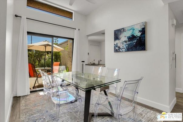 Dining room, Interior, Wood Texture Flooring