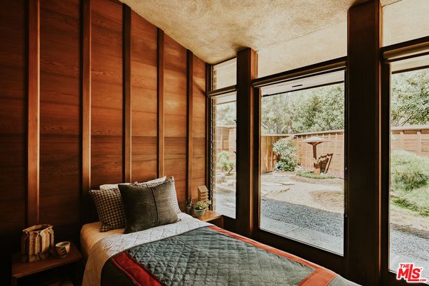 Bedroom, Interior, Wooden Walls