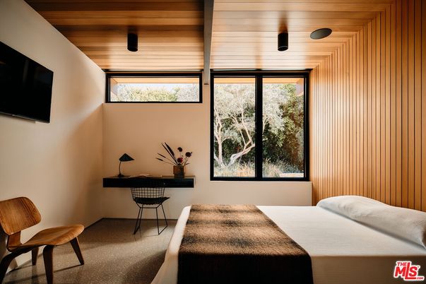 Bedroom, Interior, Wooden Ceilings, Wooden Walls