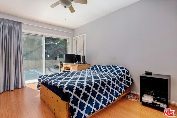 Bedroom, Home Office, Interior, Wood Texture Flooring