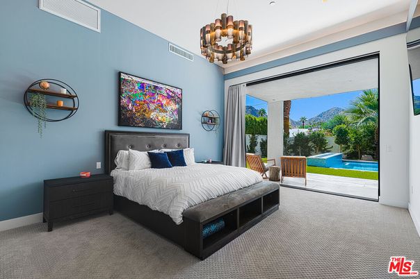 Bedroom, Chandelier, Interior, Pendant Lights, Recessed Lighting