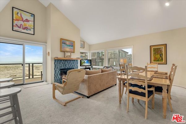 Dining room, Fireplace, Interior, Living room, Recessed Lighting