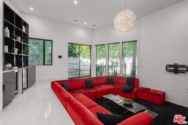 Chandelier, Interior, Living room, Recessed Lighting