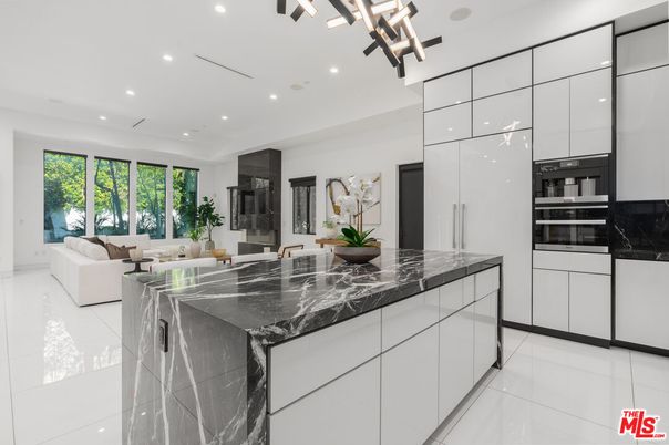 Interior, Kitchen, Living room, Recessed Lighting, Stainless Steel Appliances