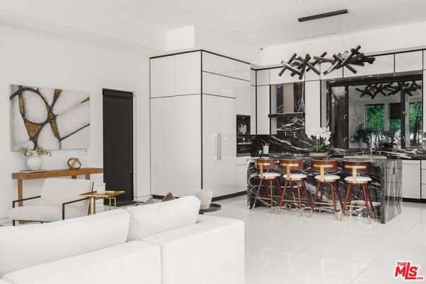 Interior, Kitchen, Living room, Pendant Lights, Recessed Lighting