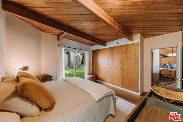 Bedroom, Interior, Wooden Beams, Wooden Ceilings, Wood Texture Flooring