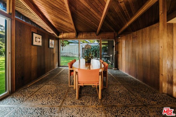 Dining room, Interior, Wooden Beams, Wooden Ceilings, Wooden Walls