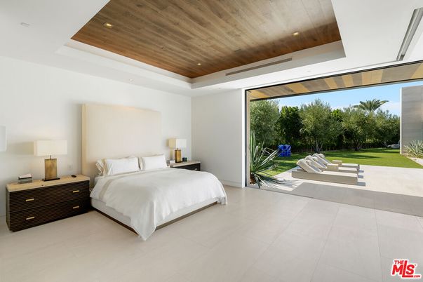 Bedroom, Interior, Recessed Lighting, Wooden Ceilings