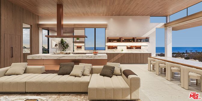 Interior, Living room, Recessed Lighting, Water, Wooden Ceilings