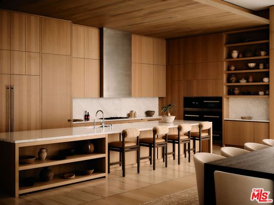 Interior, Kitchen, Wooden Ceilings, Wood Texture Flooring