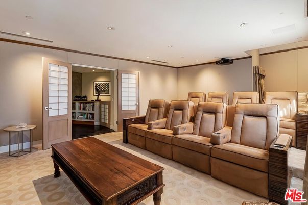 Home Theatre Room, Interior, Recessed Lighting, Theatre Room