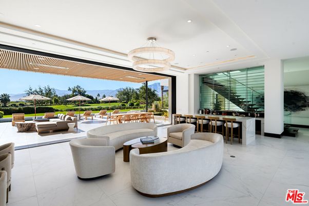 Interior, Living room, Marble, Pendant Lights, Recessed Lighting